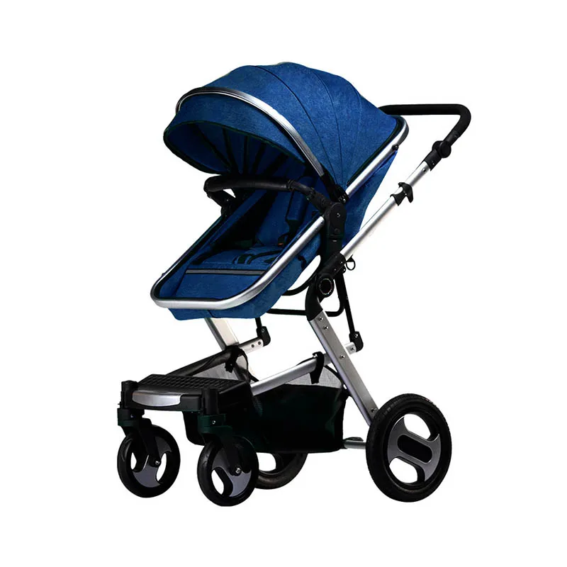 dark blue YOYA Plus Weilebao детская коляска прогулочная коляска портативная детская коляска 3 в 1 спальная корзина на выбор детская тележка - Цвет: dark blue
