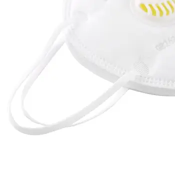 

5-layer civil mask with breathing valve filter, which can effectively filter the dust and dust of pregnant women