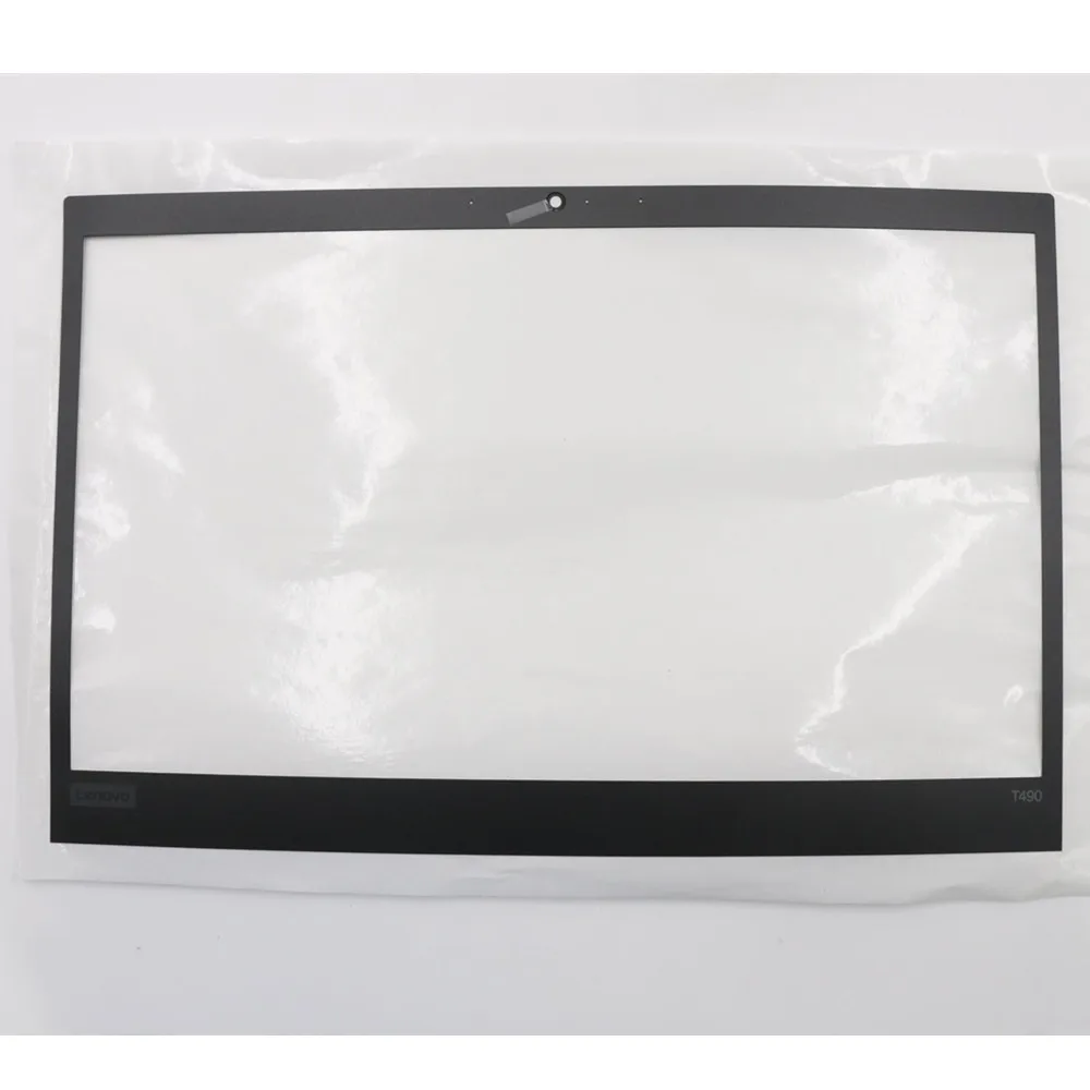 

New for Lenovo T490 b case sticker screen frame with infrared sticker fru 02hk968 shell