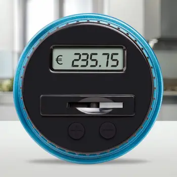 

2020 Piggy Bank Counter Coin Box Electronic Digital LCD Counting Coin Money Saving Box Jar for USD EURO GBP Money