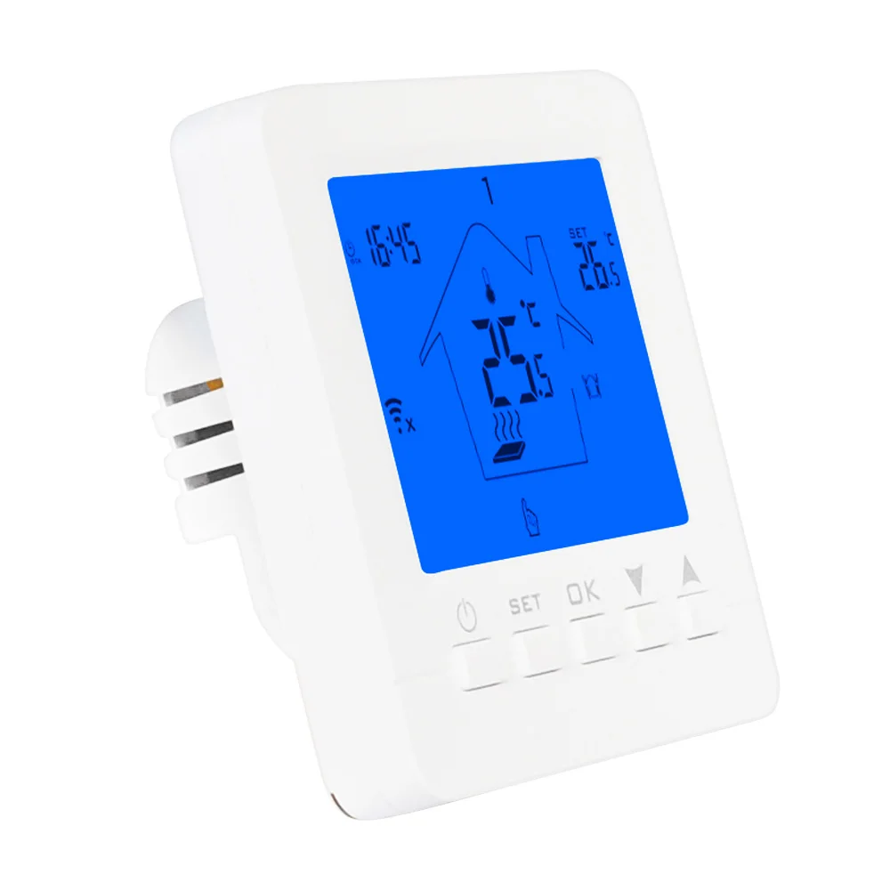 Термостат с wifi. Термостат для теплого пола с wifi. управляемый термостат. thermostat tuya. как управлять termostat binder.