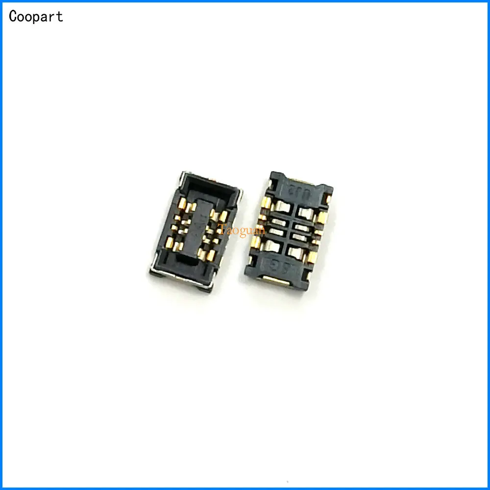 2 Pz/Lotto Cooart New Inner Battery Connector Holder Clip Contact Per Xiaomi Mi 8 5C Mi8 Xiaomi Max 2 3 / Tablet 1 2 Sulla Scheda Madre