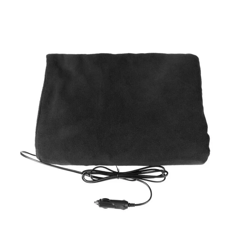 150*110cm Car Heating Blanket Winter Heated 12V Lattice Energy Saving Warm Auto Electrical Blanket For Car Constant Temperature