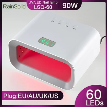 

90W UV LED Nail Dryer UV Gel Nail Lamp With Red Light And Whitening Function For Fast Curing Nail Tools