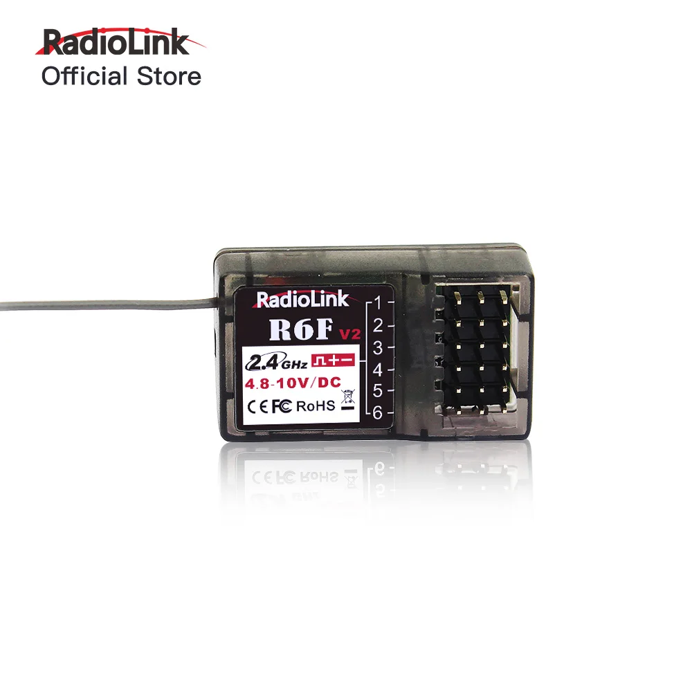 Радиоуправляемый приемник R6F 6 каналов 2 4 ГГц для автомобилей и лодок RC4GS/RC6GS/RC6GS