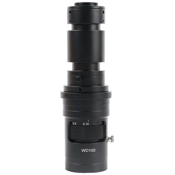 

0.7-5.0X Continuous Zoom 500 Times Single Tube Electron Microscope Video Optical Lens Can Be Locked