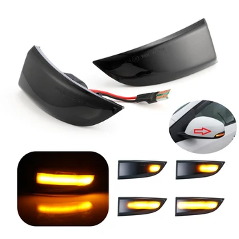 

For Renault Megane MK3 Scenic Fluence Safrane LED Turn Signals Side Mirror Light Dynamic Sequential Blinker Indicator Light