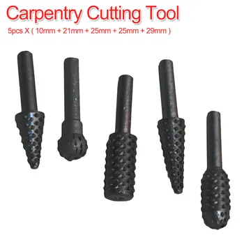 

Drill Bit Set 10mm 21mm 25mm 25mm 29mm 5pcs 6.35mm Carpentry Cutting Tool Woodworking Knife For Carving Chamfer Reaming Tool
