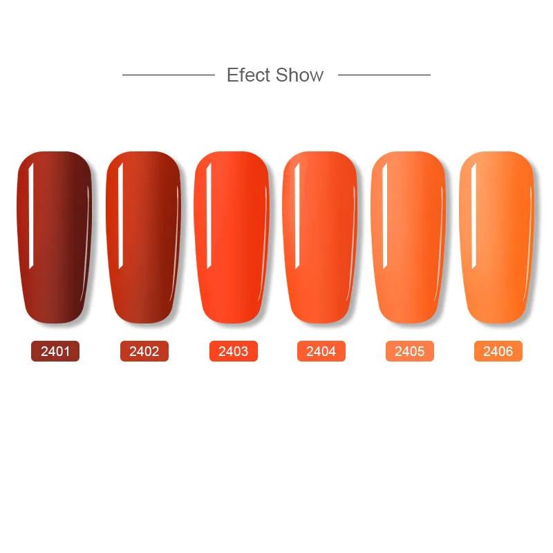 Цветной Гель-лак в виде тыквы, 8 мл, Гель-лак для ногтей, оранжевый цвет, серия, УФ светодиодный Полупостоянный Гель-лак для ногтей ZJJ3073