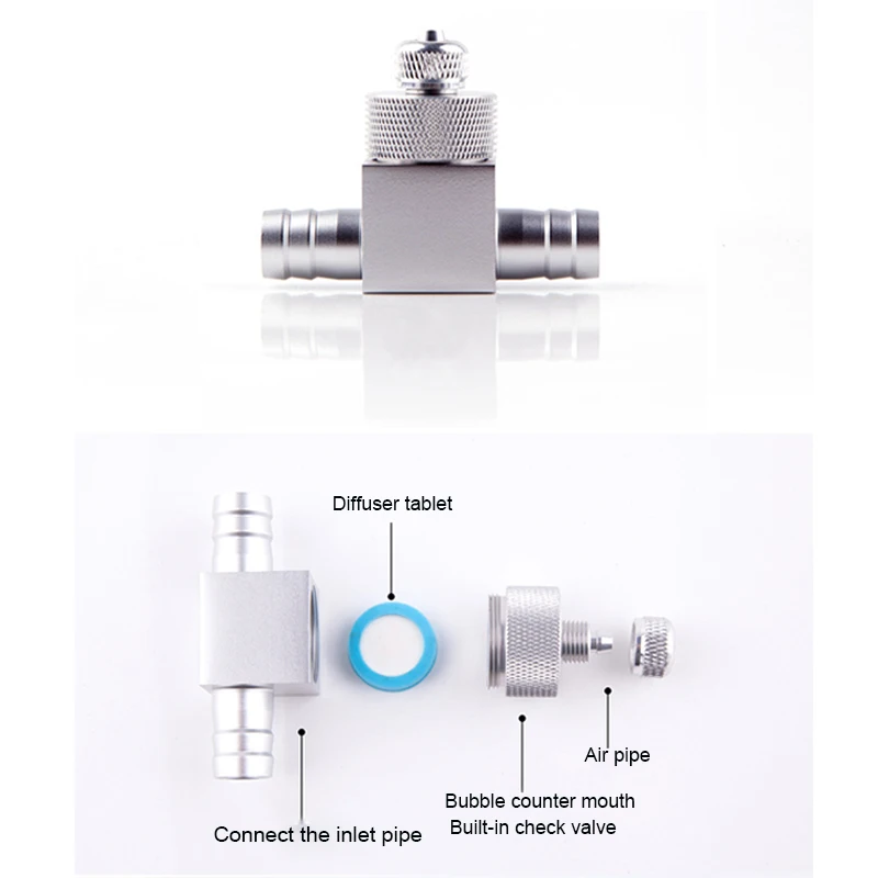 Difusor de co2 externo para aquário, sistema