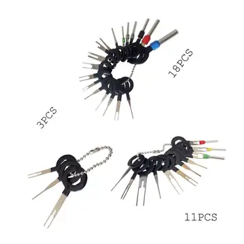 

terminal ejector for car connector Wire Harness Terminal Extraction Pick Connector Crimp Pin Back Needle Remove Tool