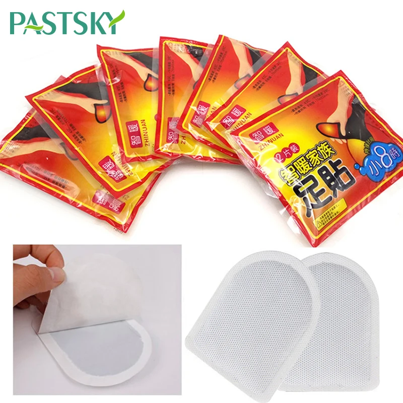 

30/50Pcs/Lot Foot warmer sticker Self Heat Adhesive Patches Foot Pad body Warmer Pads Heat Packs 8 Hours Long Lasting Patch