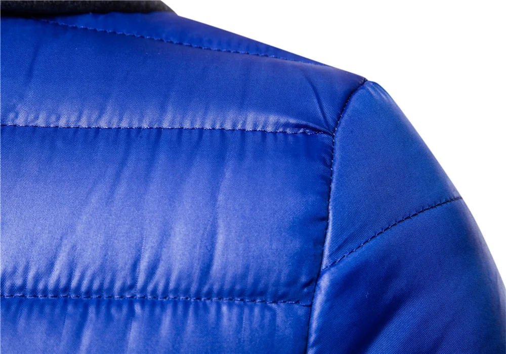 AliExpress мужская одежда осенняя и зимняя новая стильная хлопковая стеганая куртка повседневная мужская однотонная куртка с капюшоном