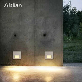 

85-265Vac Radar sensor led stair light ,Night Lamp for 86 box, led footlight