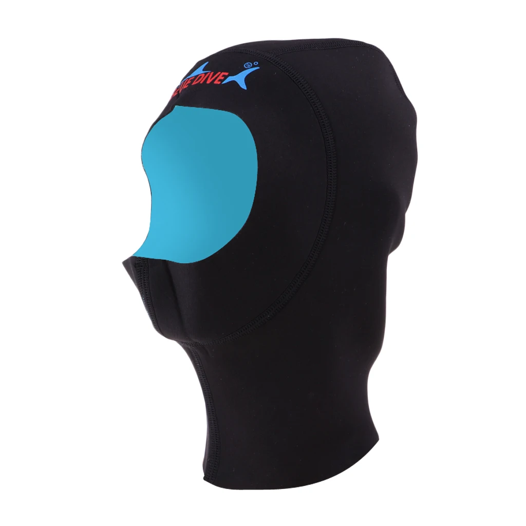 1mm Neoprene Diving Hood Warm Swimming Cap Water Sports Wetsuit Hood for Men & Women Scuba Diving Hood