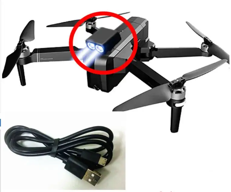 

SJRC F11 RC Drone parts Night light charging line