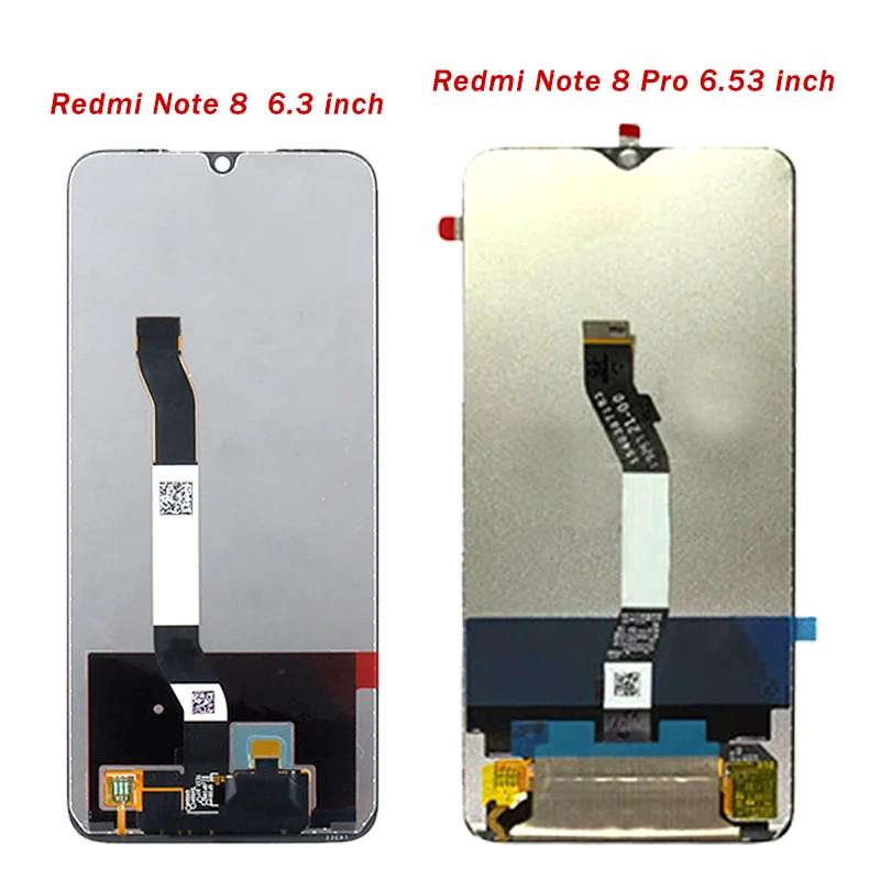 5 шт. для Xiaomi Redmi note 8 note8 ЖК-дисплей кодирующий преобразователь сенсорного экрана в сборе запасные части для Redmi note 8 pro ЖК-экран