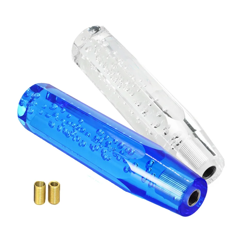 10 15cm Universal Car Manual Gear Shift Knob Stick Crystal Bubble Manual Transmission Gear Stick Lever Shifter Knob Gear Shift Gear Shift Knob Aliexpress