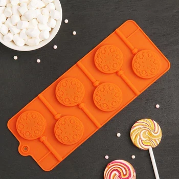 

Form for lollipops and ice cream "Morozko", 6 compartments, with sticks