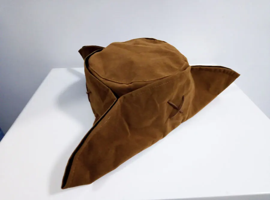Brown Caribbean Pirate Captain Jack Sparrow Tricorn Hat Adult Unisex Cosplay Party cap
