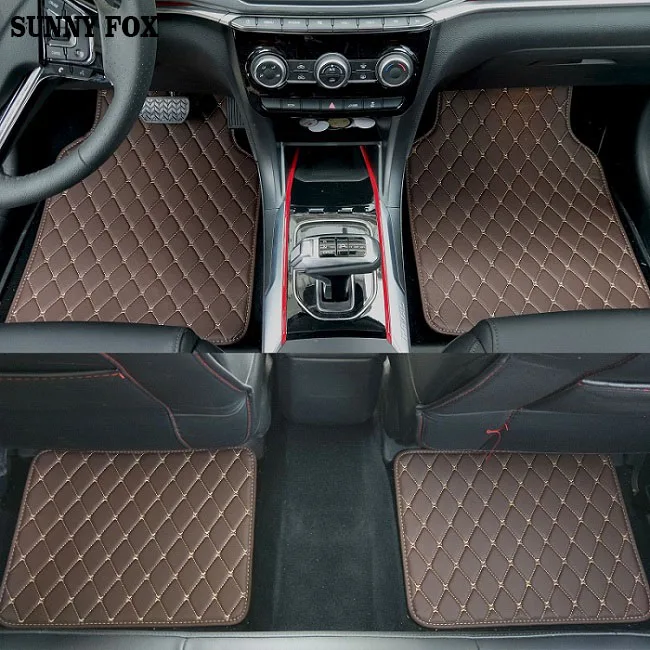 Универсальные автомобильные коврики для Honda Accord Civic CRV City Vezel Crosstour Fit