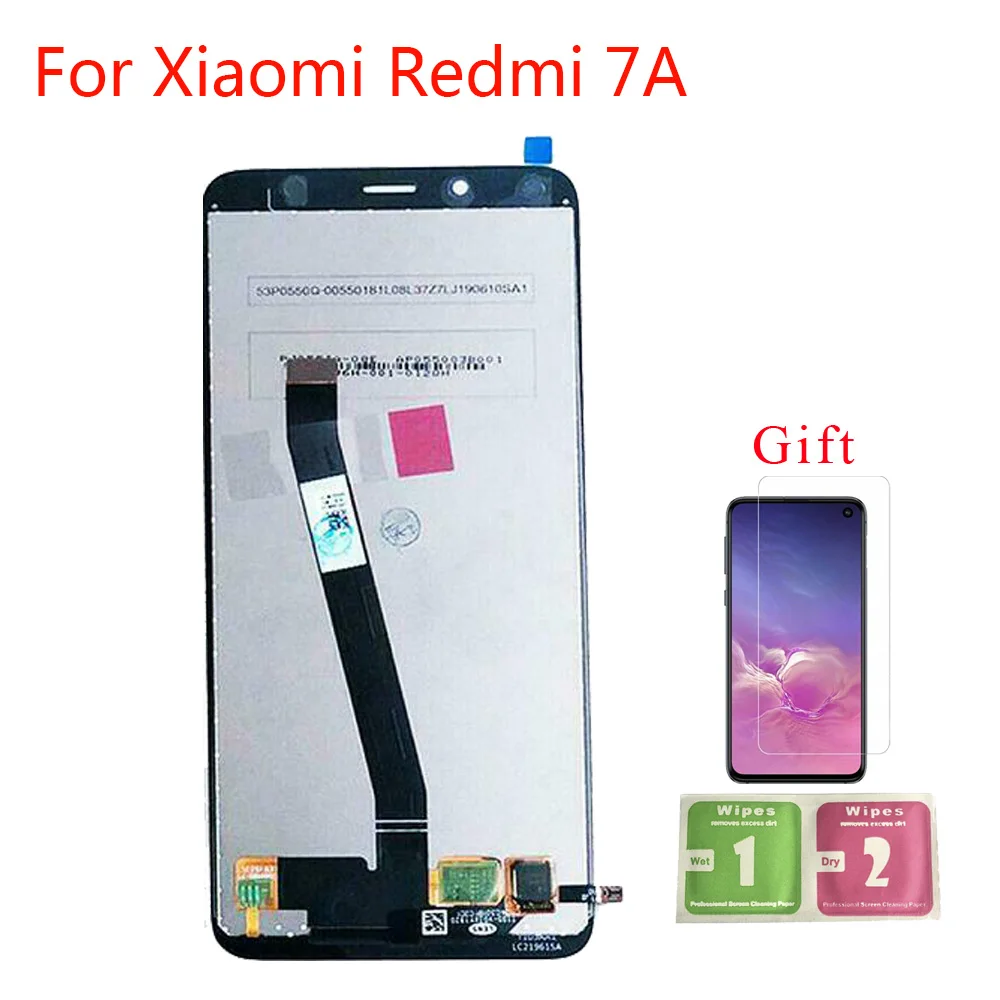 ЖК-дисплей с дигитайзером сенсорного экрана для Xiaomi Redmi 7A запасные части |