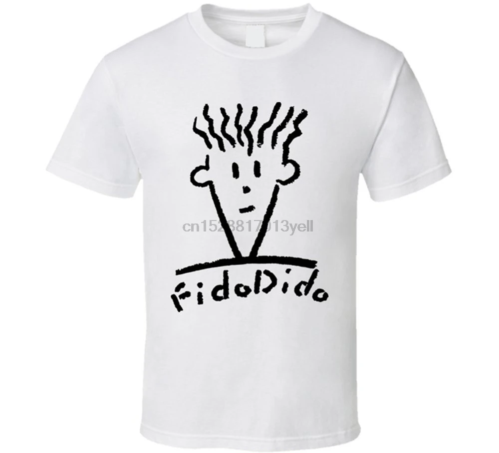 Летний стиль 2017 г. футболка Fido Dido поп пить брендовая одежда Для мужчин | Мужская