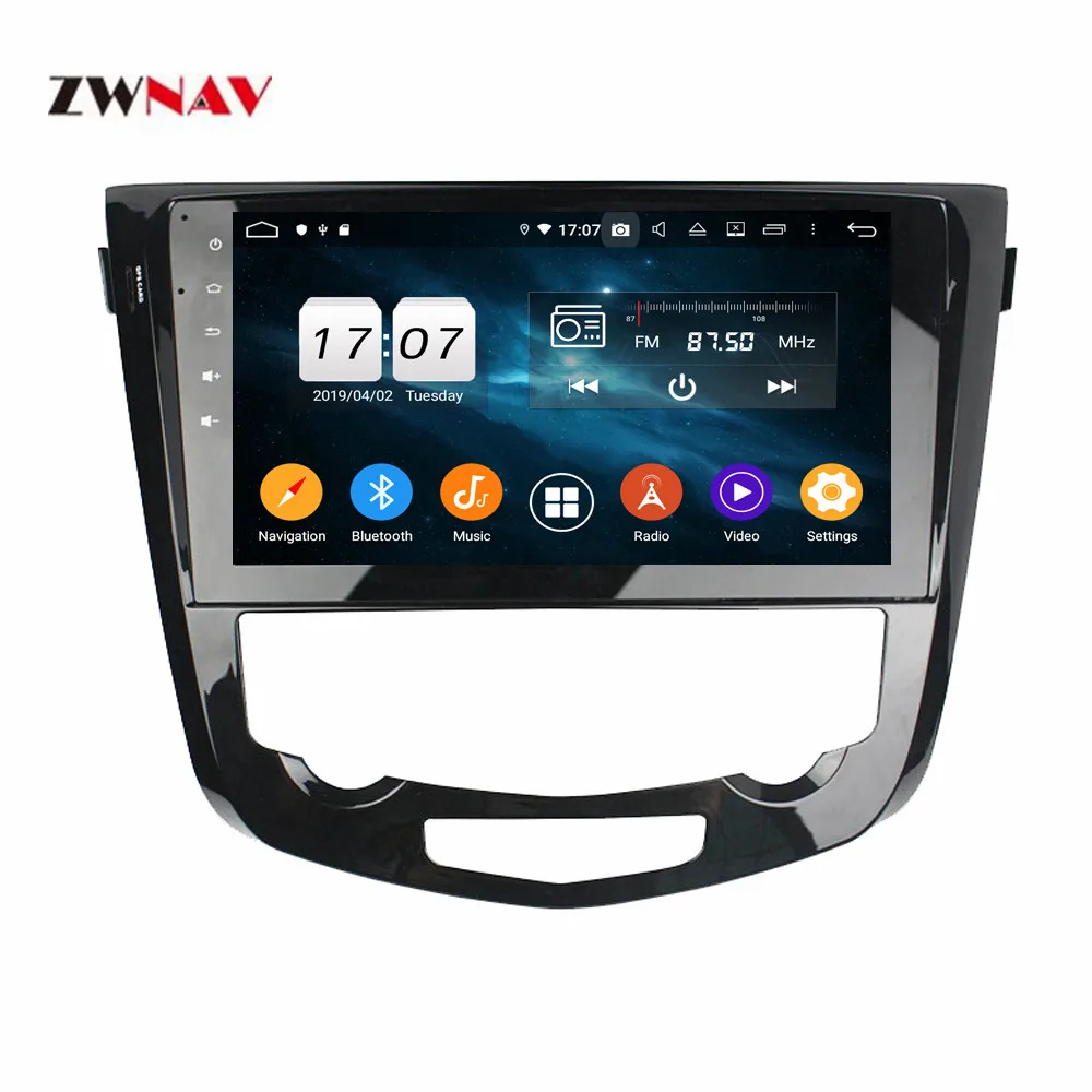 Android 9 PX5PX6 Автомобильный gps навигатор Автомобильный dvd-плеер для Nissan Qashqai 2013- мультимедийный плеер радио магнитофон головное устройство