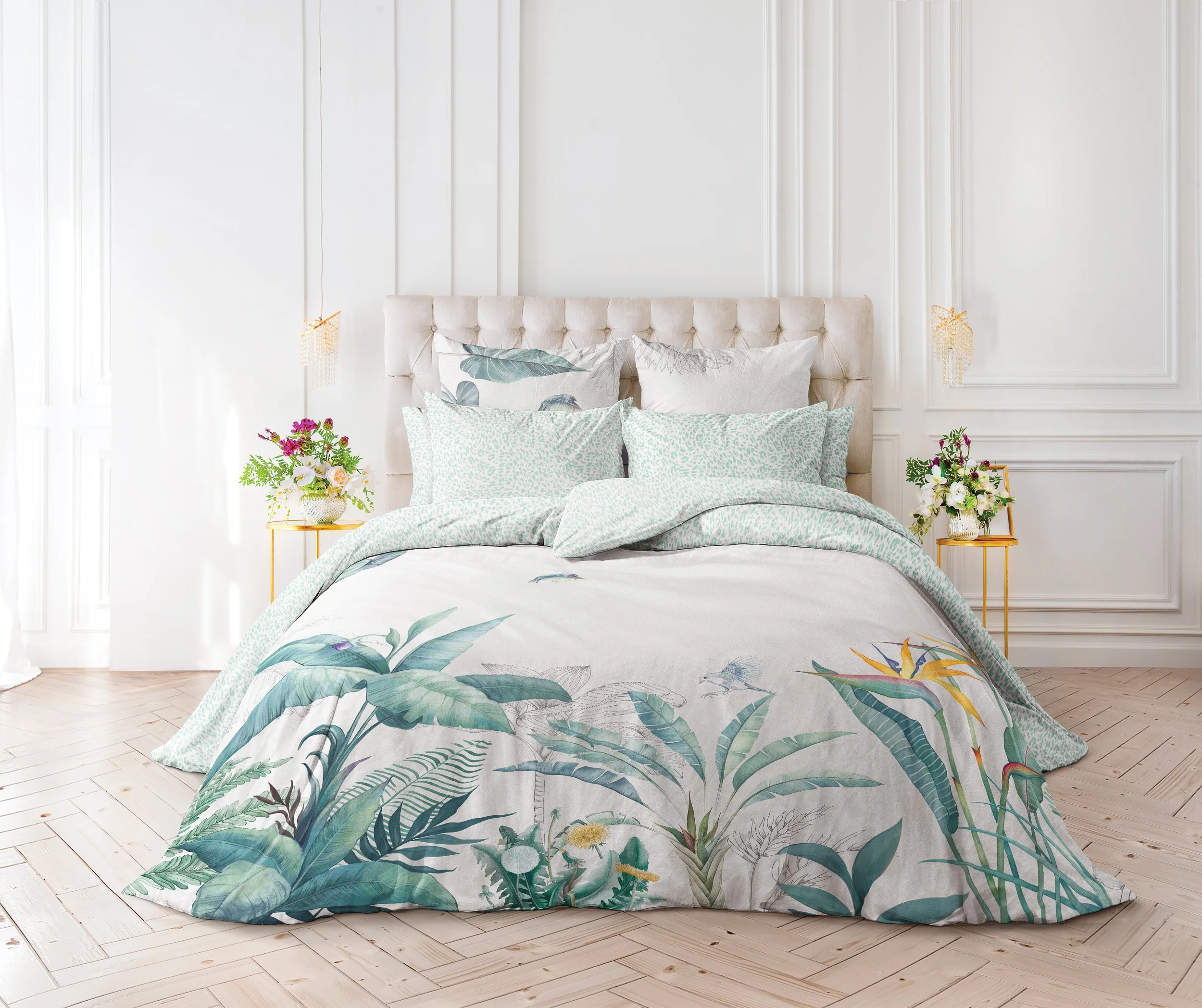 Verossa bedding &quotLiana&quot percale euro cotton bed sheet pillow case sleeping | Дом и сад