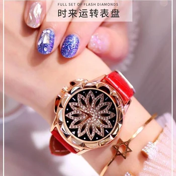 

Classic watch personalit Hands quartz ladies watch casual fashion simple classic sports PU leather band women watches Gift