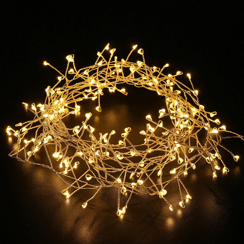 

DIY Copper Light String 100/200LEDs LED Fairy Light String For Decoration Wedding Vase Christmas Garland Bedroom Festival Lights