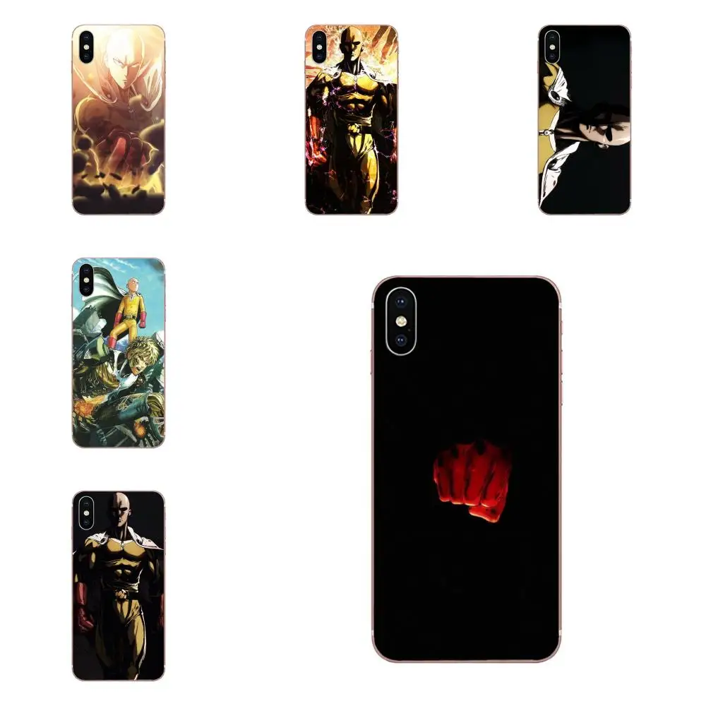 Силиконовый чехол сумка аниме One Punch Man Saitama для sony Xperia Z Z1 Z2 Z3 Z4 Z5 compact Mini M2 M4 M5 T3 E3 E5 XA
