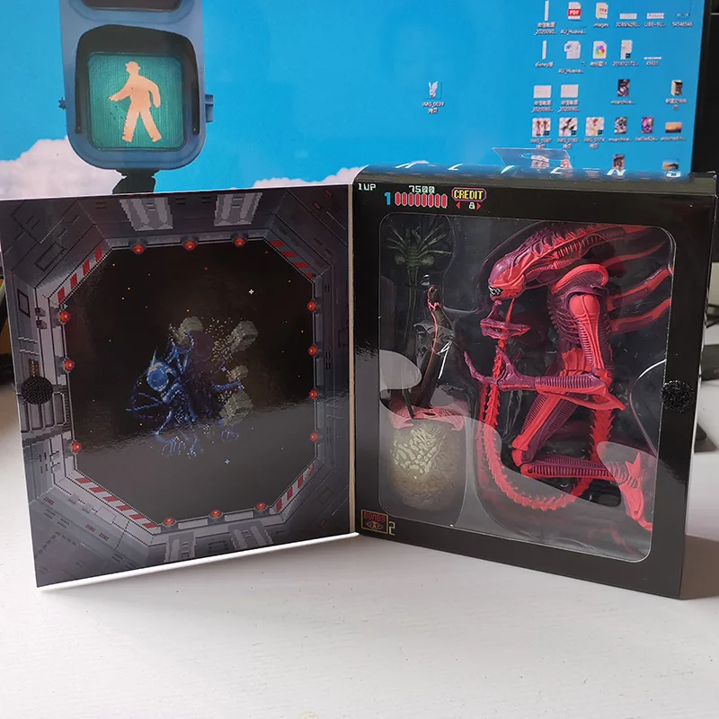 Экшн-Фигурка Инопланетянин NECA Xenomorph Pink Warrior Arcade Game 7 дюймов | Игрушки и хобби