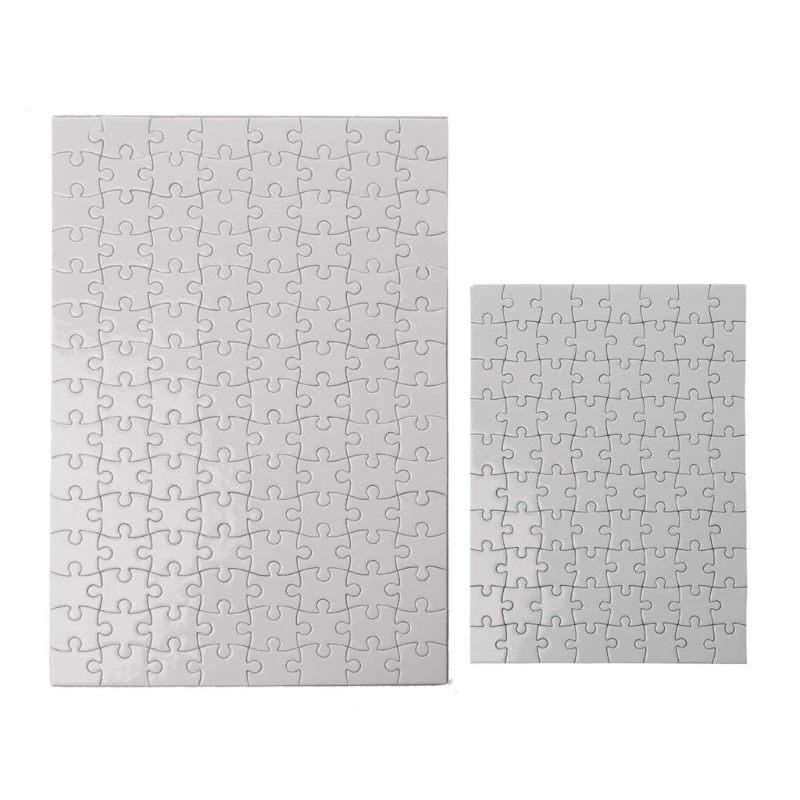 A4 Selbermachen Blanko Farbe Sublimation Druckbar Stichsäge Puzzle Für   zl ❤☆ 
