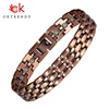 Oktrendy Pure Copper Magnetic Pain Relief Bracelet For Men Therapy Magnets Bangle Link Chain Women Health Care Jewelry Wholesale ► Photo 1/6