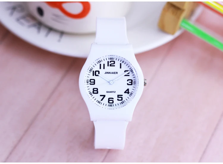 Relojes, модные детские наручные часы для мальчиков и девочек, аналоговые кварцевые часы, яркие цветные цифровые часы для студентов, подарки, водонепроницаемые часы