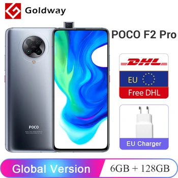 

Global Version Xiaomi POCO F2 Pro 6GB 128GB Cellphone Snapdragon 865 64MP Quad Rear Cameras 6.67” 20MP Pop-up Front Camera NFC