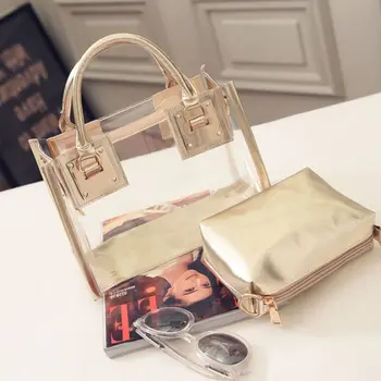 

2020 New Women's Summer Beach Handbag Clear Fashion Korean Version Of The Tide All-match