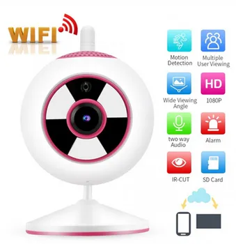 

1080P Monitoring WiFi CCTV Full Color Night Vision Indoor WiFi Camera Home Mini High power external WIFI Home Smart WiFi Camera