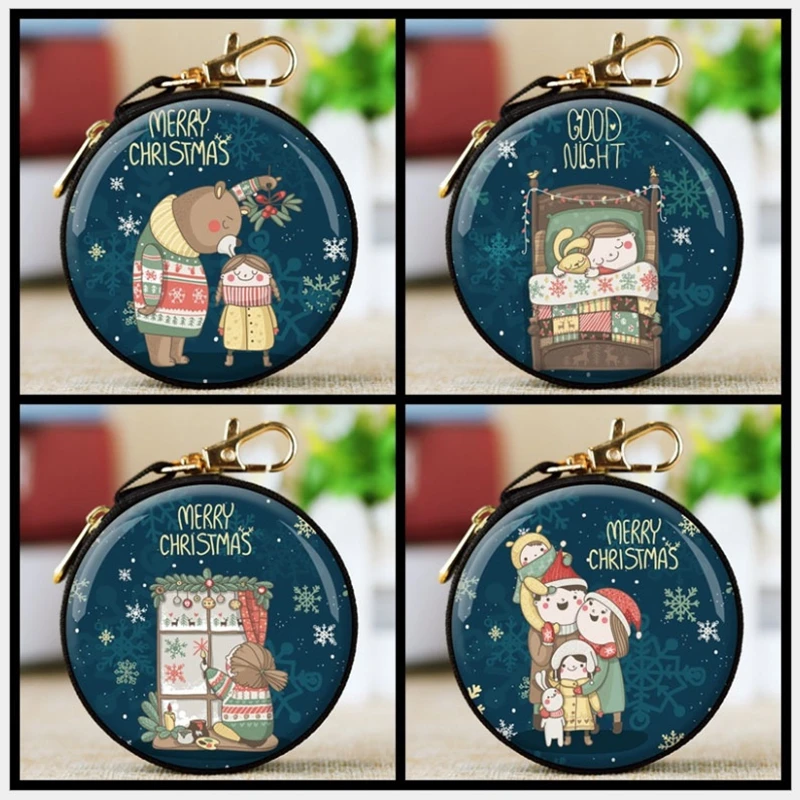 12 шт. 7*7*3,5 см DIY Новогодние украшения подарки для творчества детские игрушки подарки Рождественские елки оконные держатели Рождественский Декор