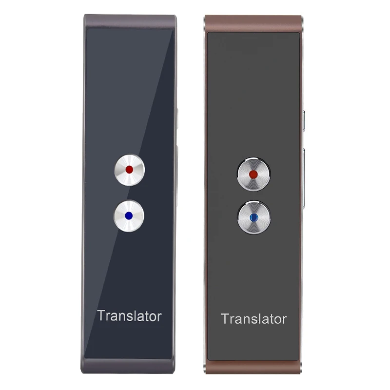 

Multifunctional Smart Translator Silver for Language Learning Travel Meeting Portable voice Text Audio translator for Business