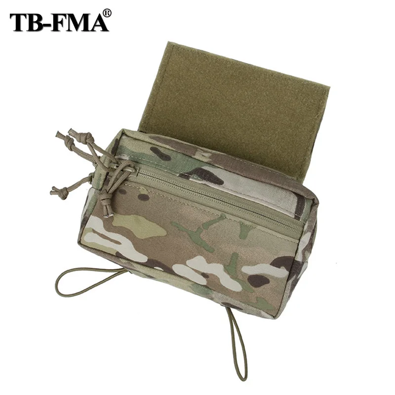 TMC Мультикам тактическая навесная сумка Прямая грудь Передняя панель клейкая упаковка для MCR тактический жилет Грудь Rig