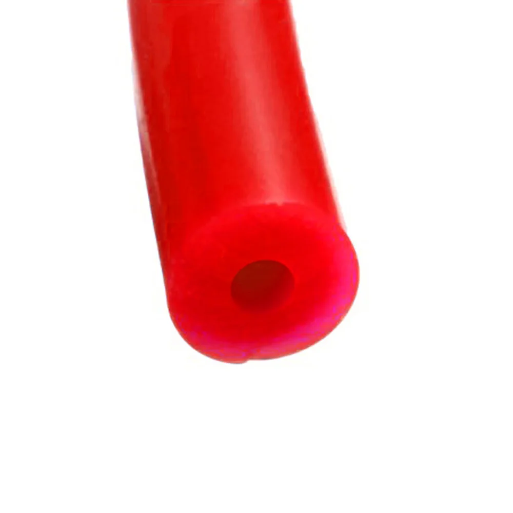 Красный 5 мм Внутренний Автомобильный Универсальный силиконовый вакуумный шланг газовый топливный трубопровод труба ID для автомобиля мотоцикла вакуумный шланг