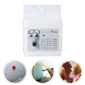 

Male Female Super Absorbent Dog Diaper Pet Cleaning Supplies Disposable Nappies Leak Proof Sanitary Anti Bacteria Urine Pad