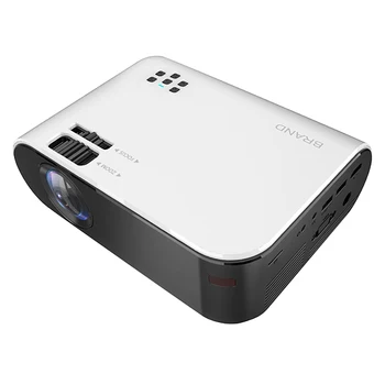 

W18 Projector Home HD 1080P Portable Mini Projector Mobile Sn Version Office Mobile Home Theater(EU Plug)