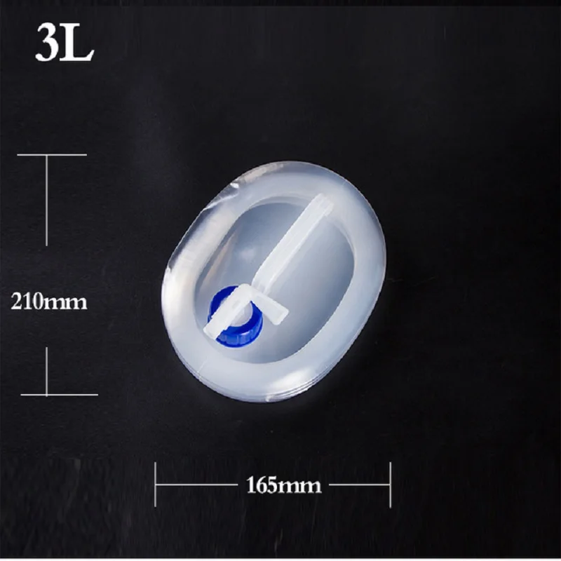 Новое наружное складное выдвижное ведро 3-15л, автомобильная сумка для воды, рыболовная складная канистра для воды, портативное пластиковое складное ведро - Цвет: 3L