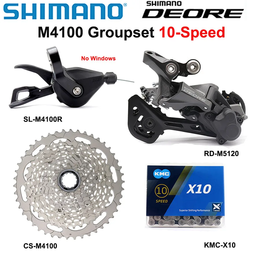 SHIMANO DEORE M4100 10v Groupset M4100 