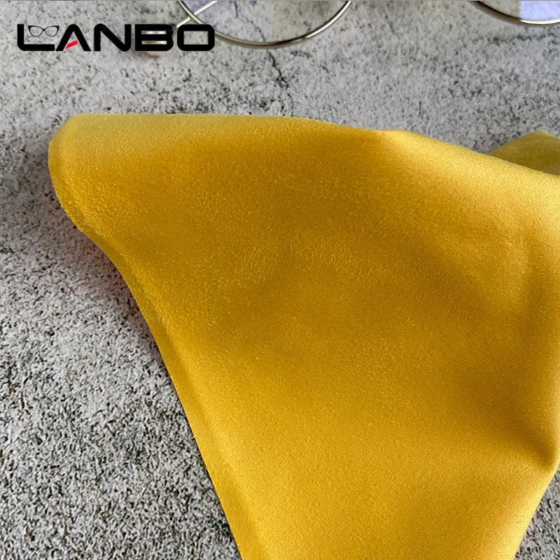 100pcs Eyeglasses Chamois Glasses Cleaner 145*175mm Suede Microfiber Glasses Cleaning Cloth For Lens Phone Screen Cleaning Wipes 5