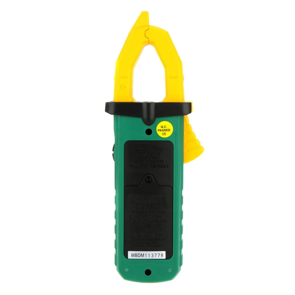 Mastech MS2109A Автоматический диапазон цифровой AC/DC зажим частотомер температура емкости и бесконтактный Тестер Напряжения