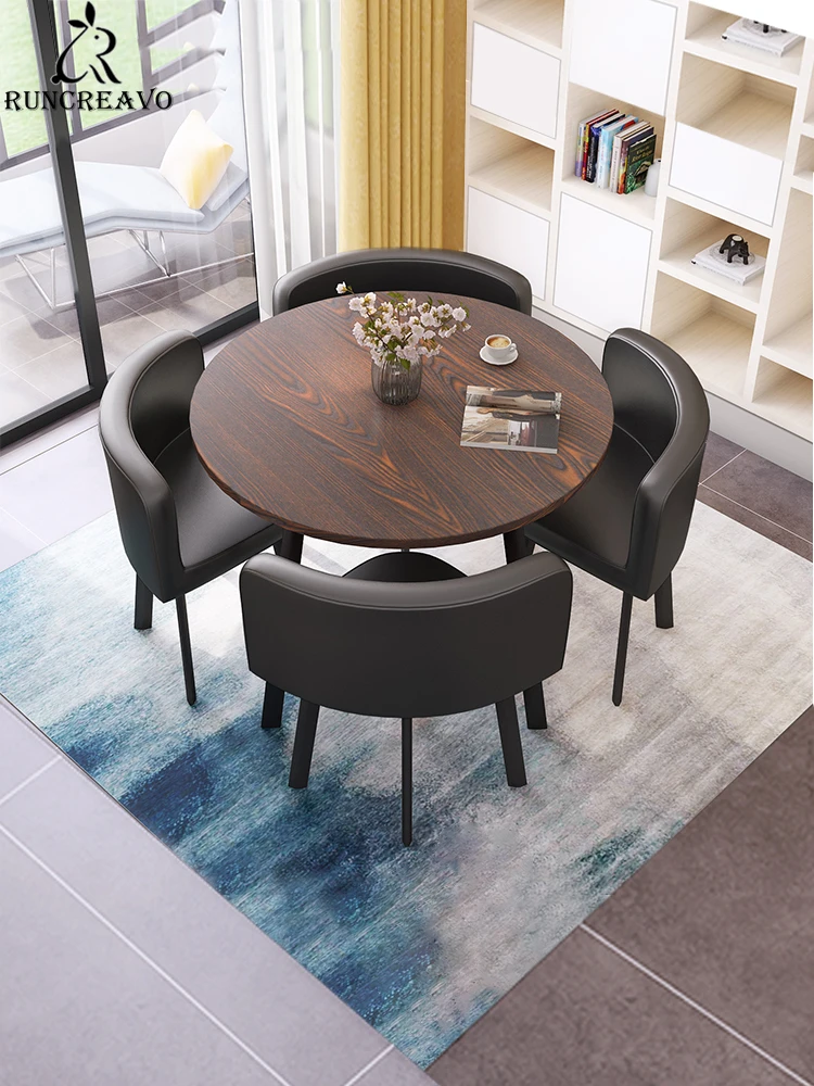 Mesa de comedor minimalista y moderna, Juego de sillas, mesas de centro de recepción y preparación, muebles para sala de estar y cocina|Mesas de comedor| - AliExpress
